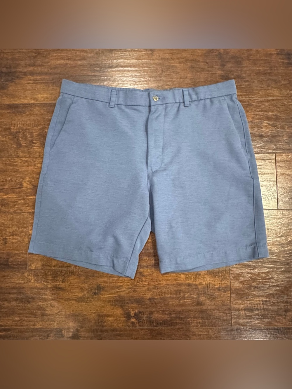 Callaway Light Blue Flat Front Golf Shorts